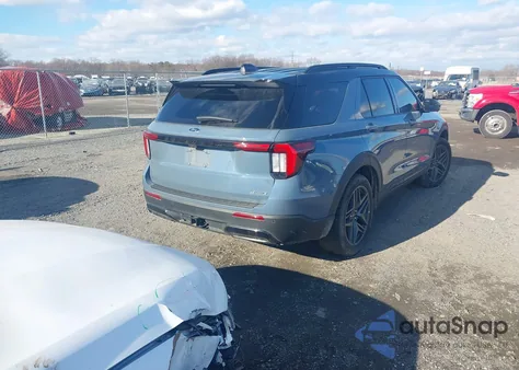 2025 Ford Explorer St-Line из США, поврежденный, VIN 1FMUK8KH4SGA39631